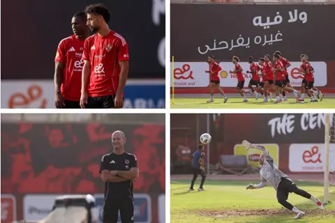  "لافتة إنسانية وظهور شريف".. الأهلي يبدأ استعداداته لمباراة الإياب ضد إيجل نوار (صور)